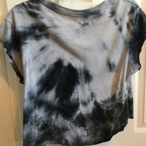 Tye dye black t-shirt